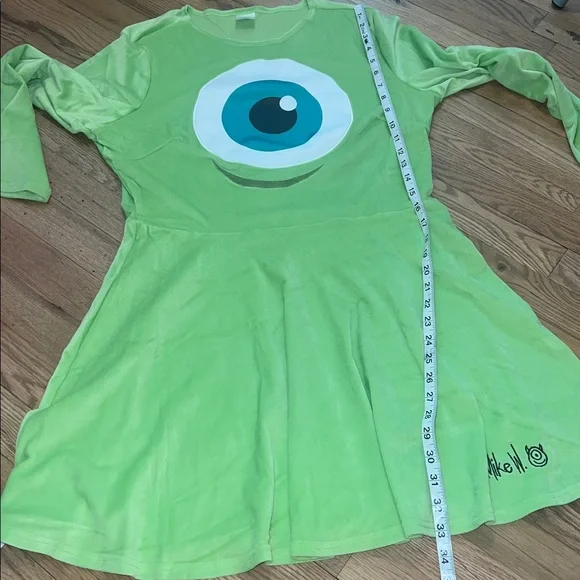 Disney Mike Wazowski Dress Costume - Monsters Inc Size Large - Picture 8 of 8